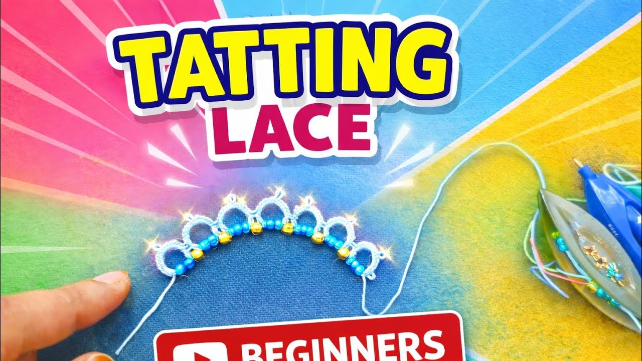 Shuttle tatting lace for beginners @ tatting work
