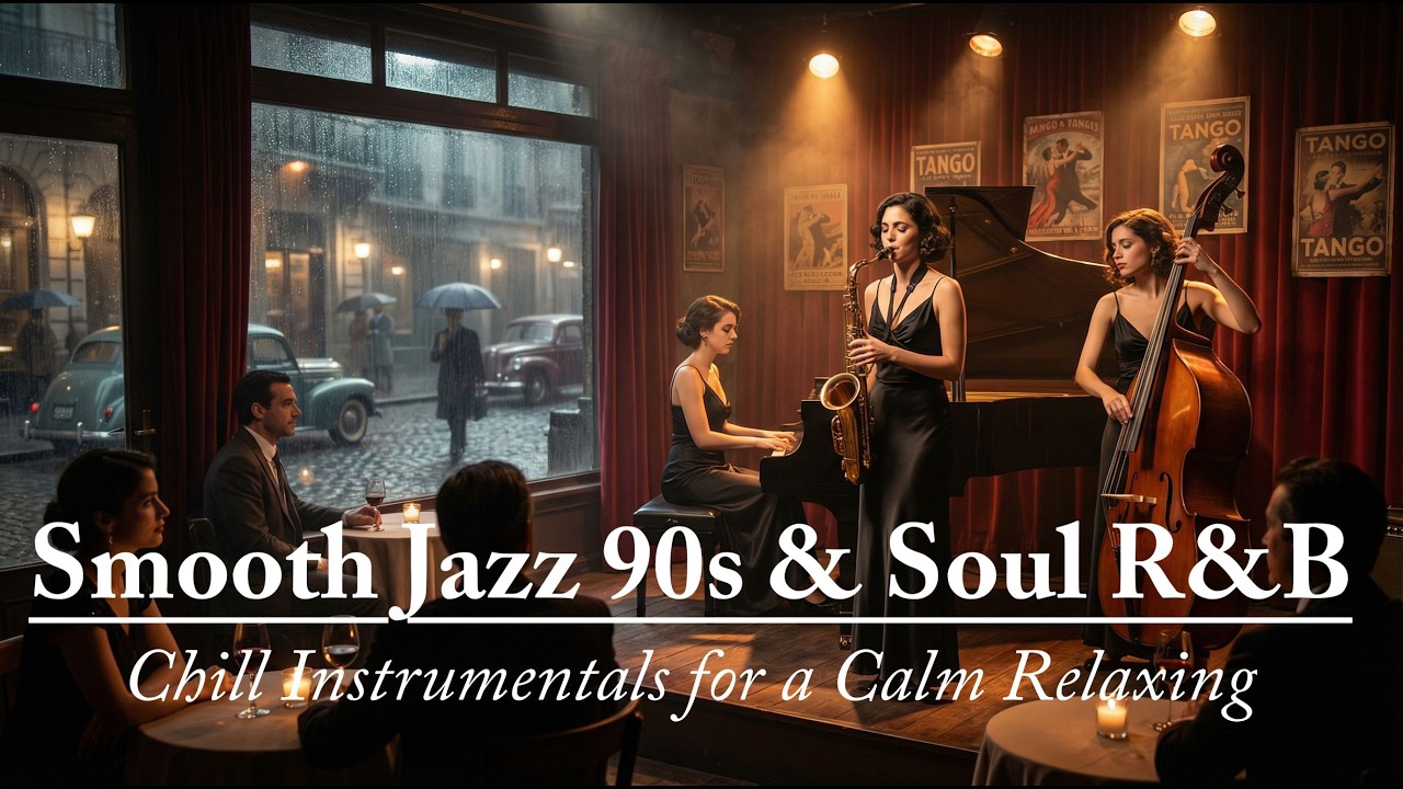 Smooth Jazz 90s & Soul R&B | Chill Instrumentals for a Calm Relaxing