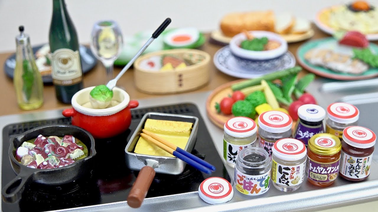 リーメント 桃屋のおしゃレシピ Re-Ment Momoya's Stylish Recipe