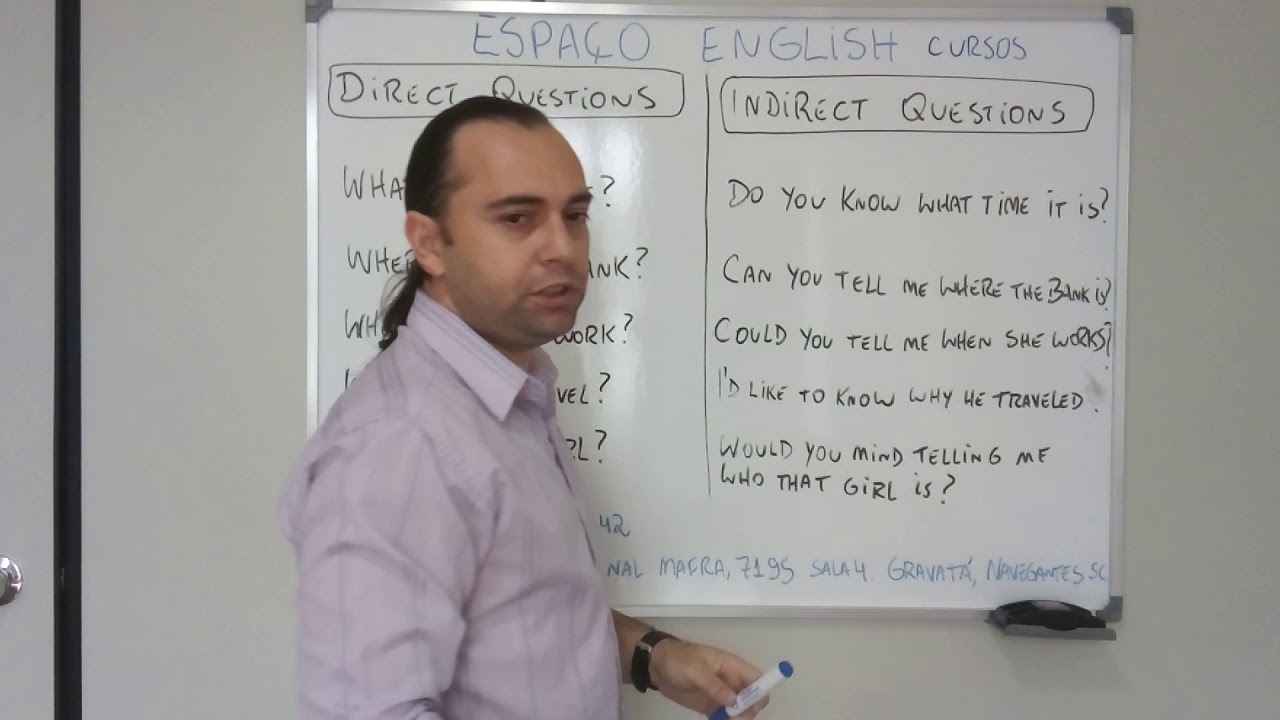 Direct Questions VS Indirect Questions