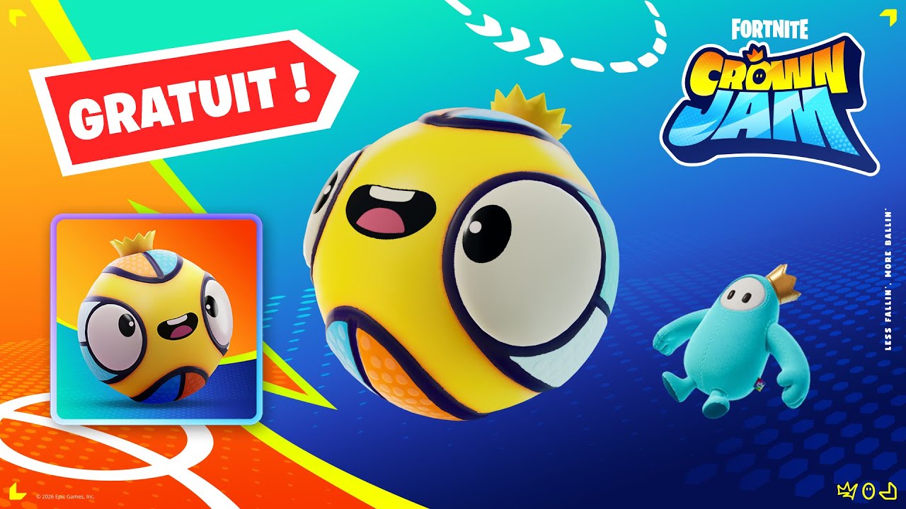 Comment obtenir les 7 RÉCOMPENSES GRATUITES CROWN JAM (Gameplay Nouveau Mode Fortnite Crown Jam)