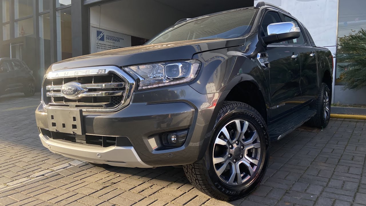NOVA FORD RANGER LIMITED 2023 CONTINUA MAIS BRUTA QUE HILUX SRX, L200, E S10 LTZ? PREÇOS E CORES!