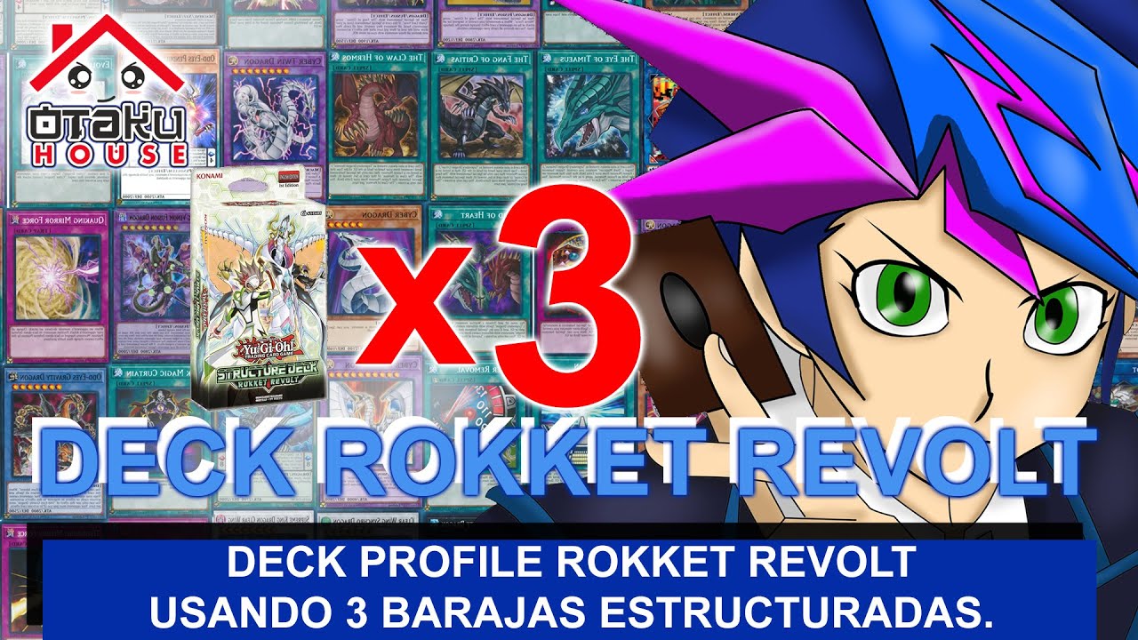 Deck Profile Rokket Revolt – Usando 3 Decks Estructurados