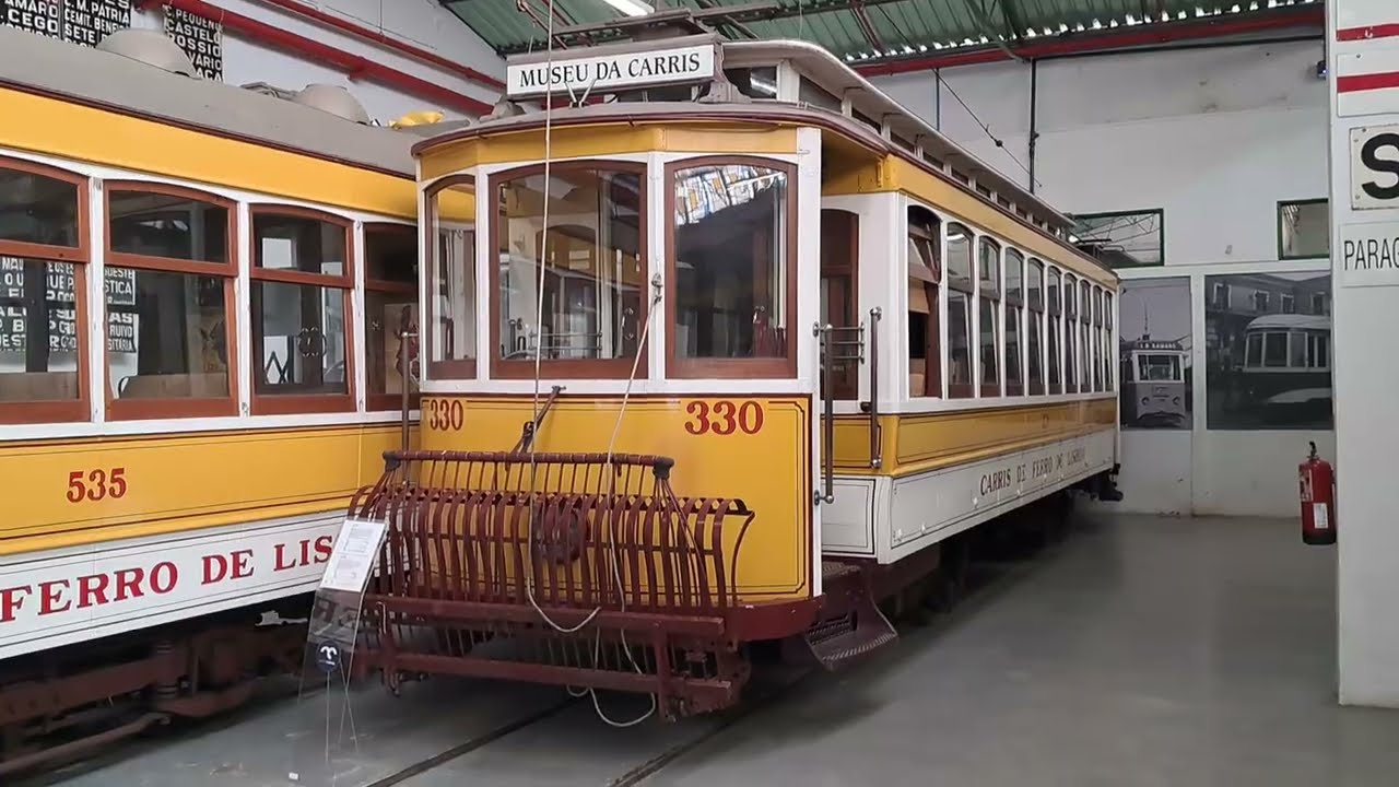 Lisbon Old Tram Full Showcase Interior and Exterior Musea De Carris