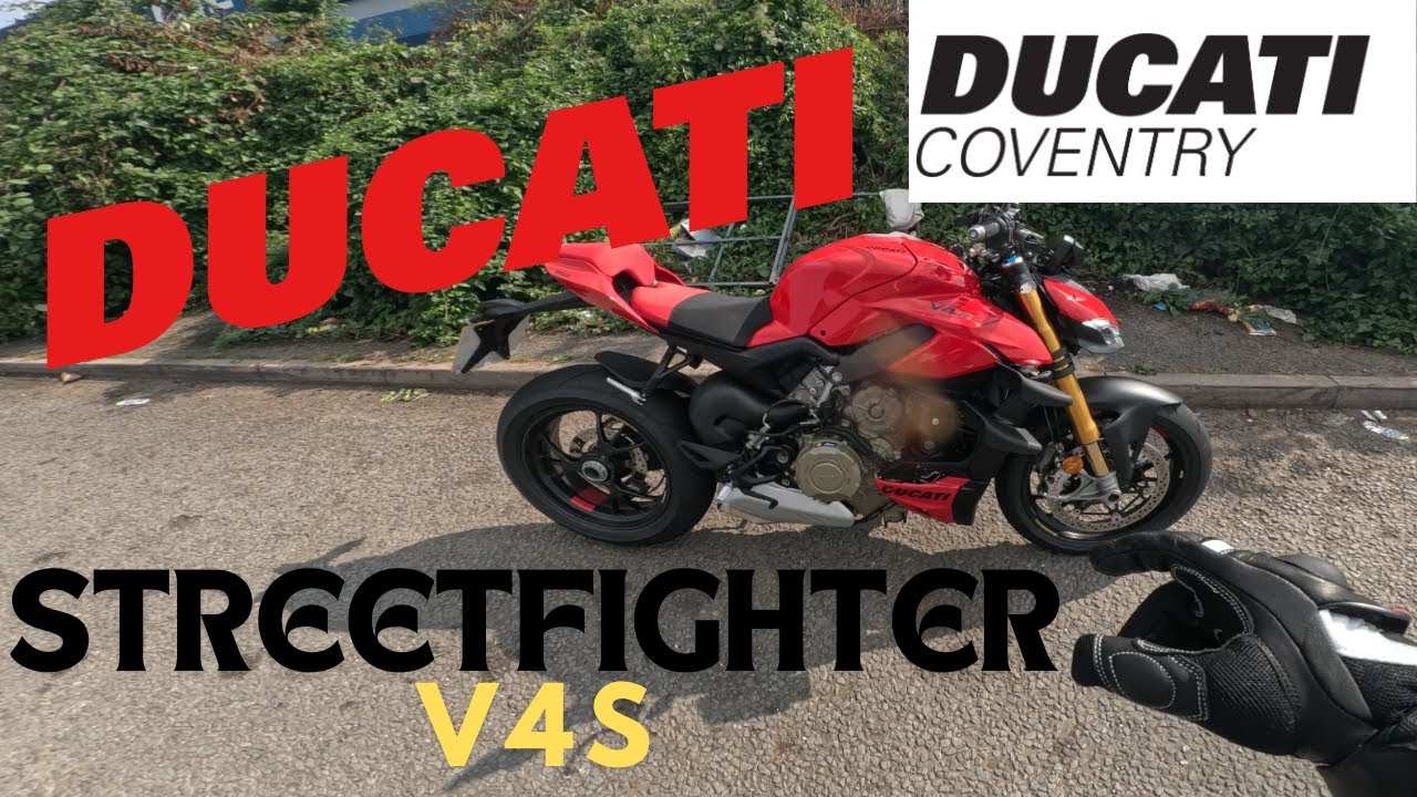 Ducati Streetfighter V4S test ride.