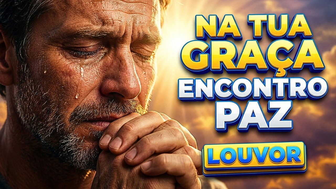 Na Tua Graça Encontro Paz | Música de Louvor e Adoração | Letra Oficial