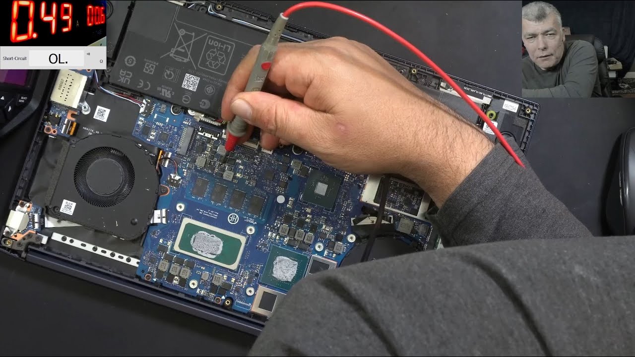 Asus vivobook X6502H dead, not charging - How to approach this tricky fault
