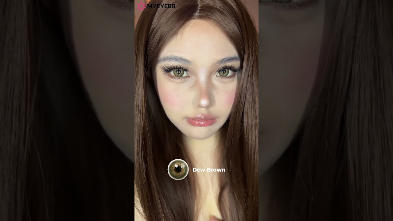 Один глаз против обоих глаз&hellip; вы увидите ✨ #цветныеконтактныелинзы