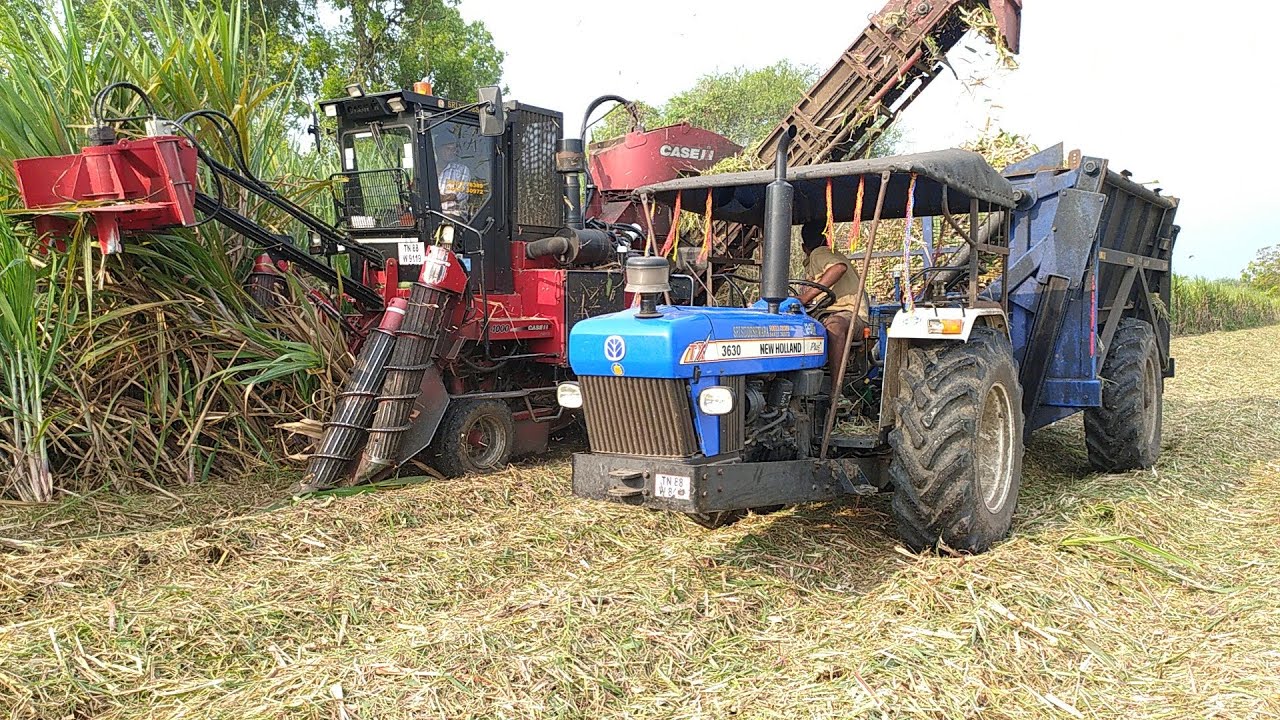 sugar cane harvester machine  || கரும்பு அறுவடை இயந்திரம்