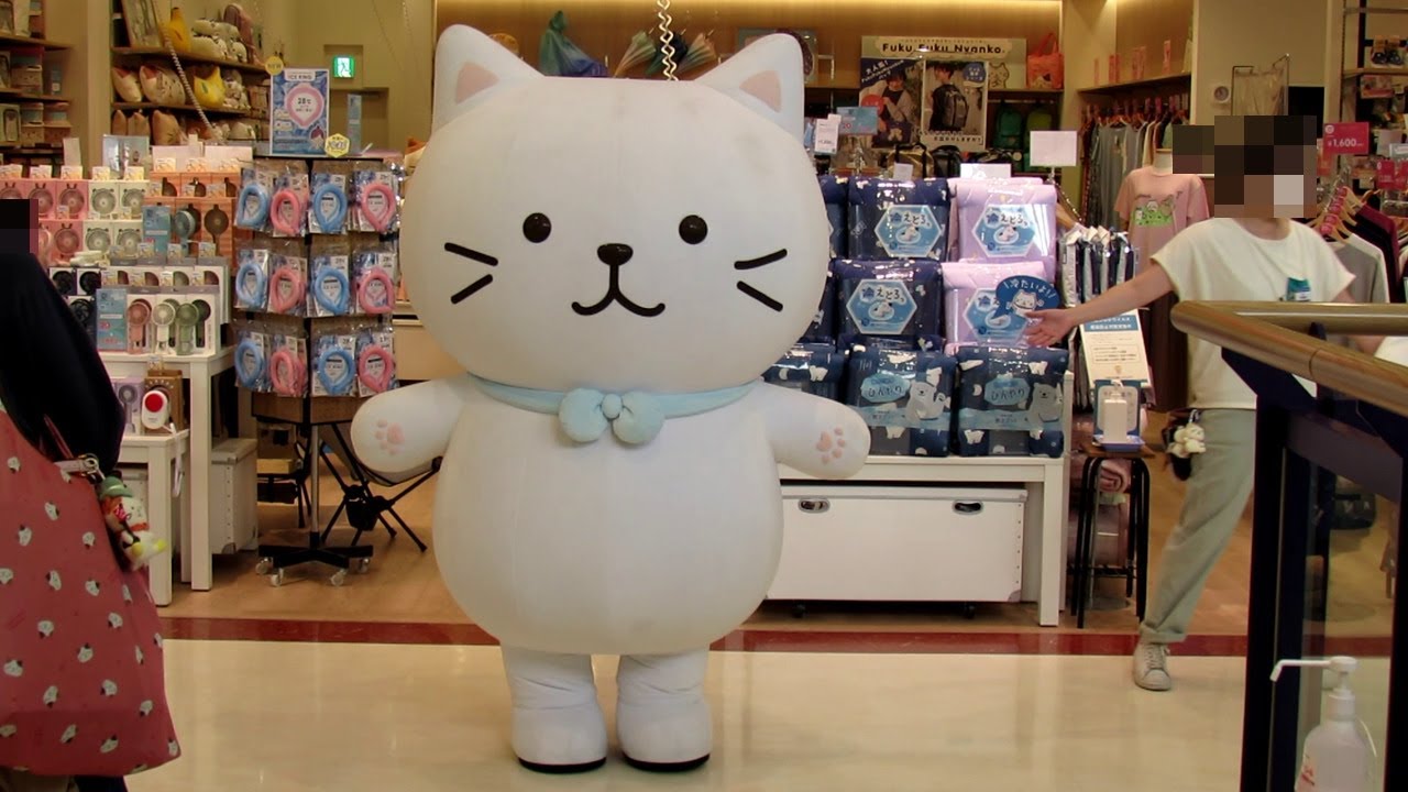2022年8月6日 しろたまちゃん登場 in 昭島モリタウン