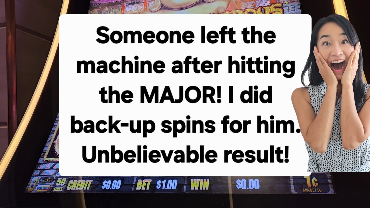 [DRAGON LINK STRATEGY] How to do back-up spins after the MAJOR JACKPOT! Unbelievable result!