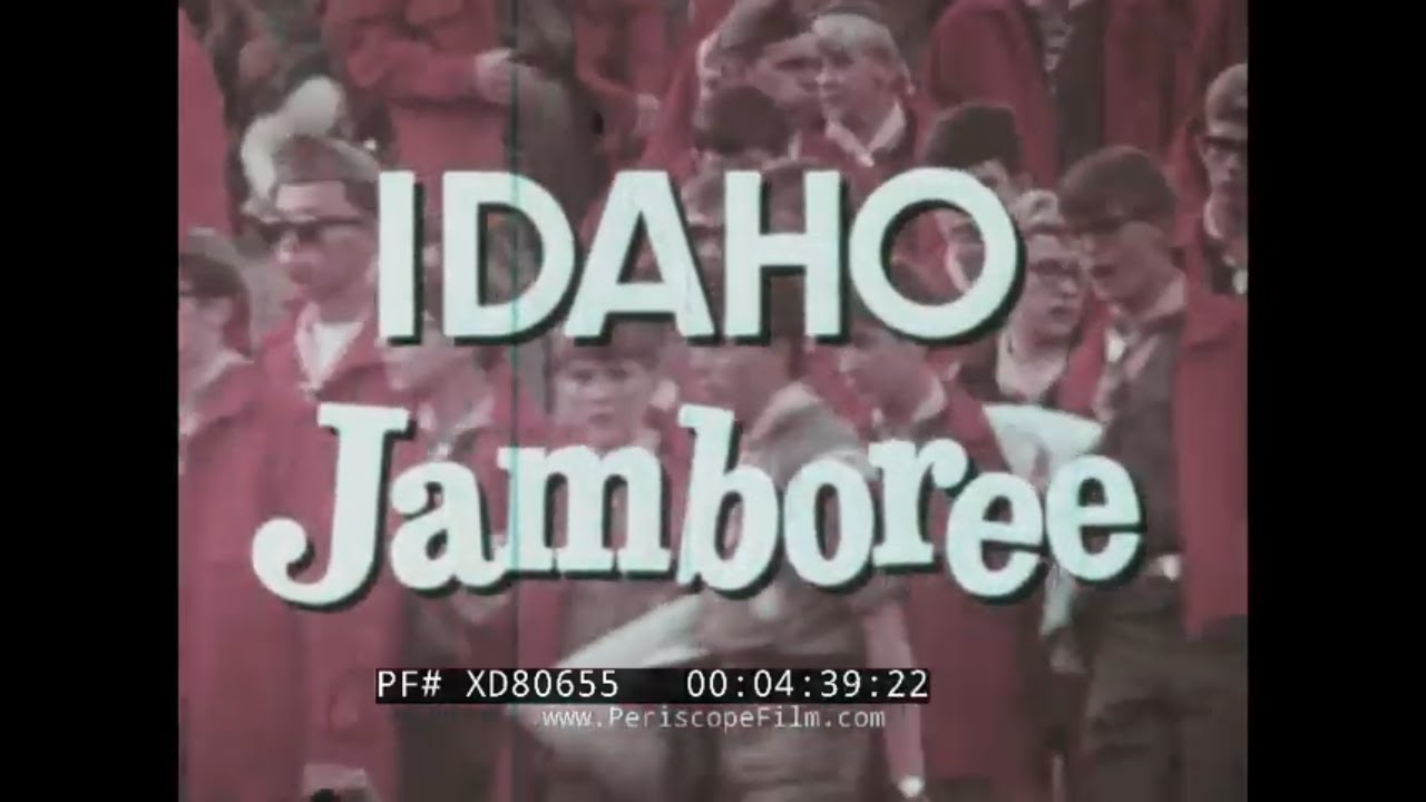 “JAMBOREE FOR FRIENDSHIP” 1967 FILM ABOUT EVENTS AT NATIONAL BOY SCOUT JAMBOREE IDAHO XD80655