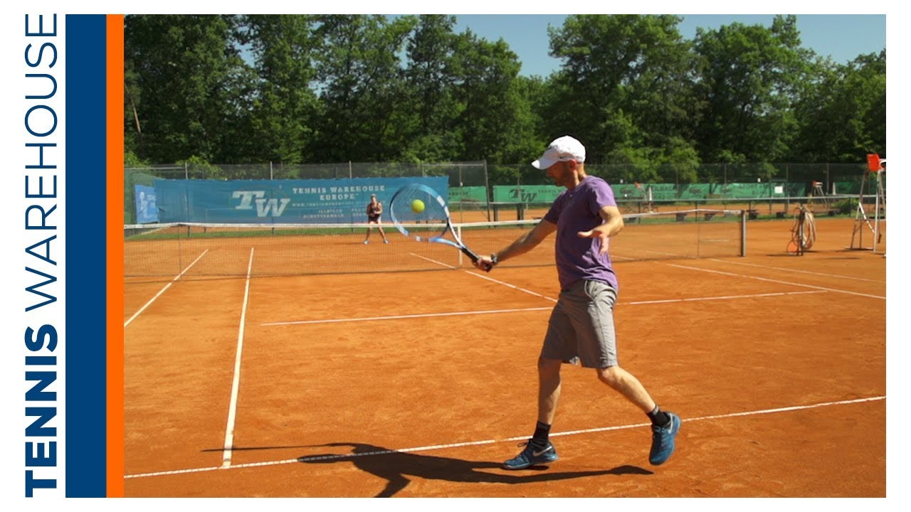 Babolat Pure Drive Team Tennis Racquet Review on CLAY in EUROPE