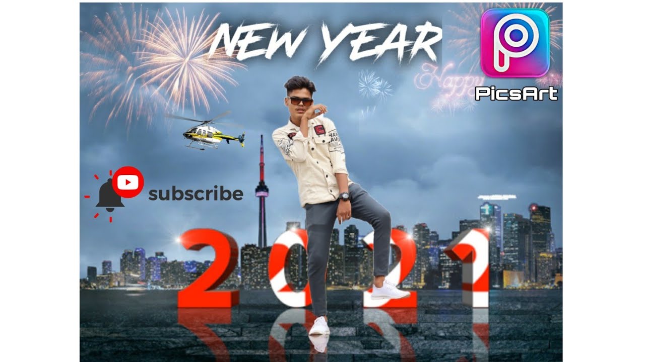 wow! PicsArt Happy New Year 2021 Best Photo Editing || PicsArt New Year Photo Editing 😉|| JP EDITOR