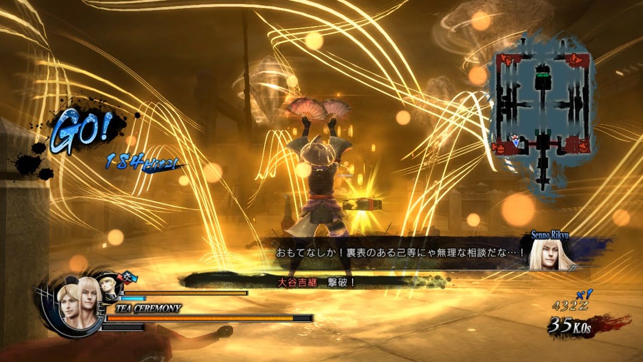 sengoku basara 4 sumeragi - sen no rikyu free mode play (heaven)