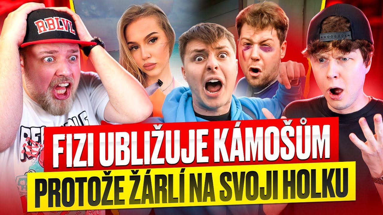 FIZI UBLIŽUJE SVÝM KAMARÁDŮM PROTOŽE ŽÁRLÍ NA SVOJI HOLKU /@mattemwow