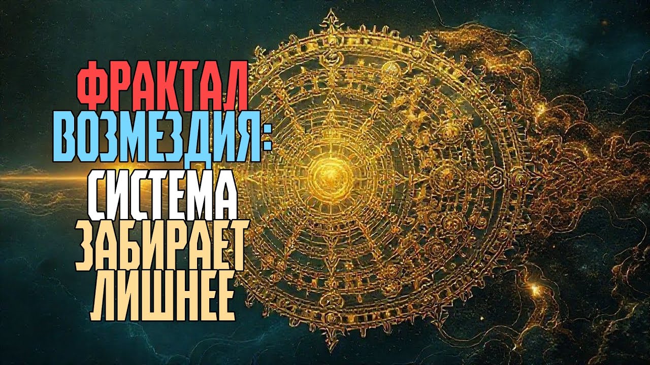 ФРАКТАЛ ВОЗМЕЗДИЯ СИСТЕМА ЗАБИРАЕТ ЛИШНЕЕ