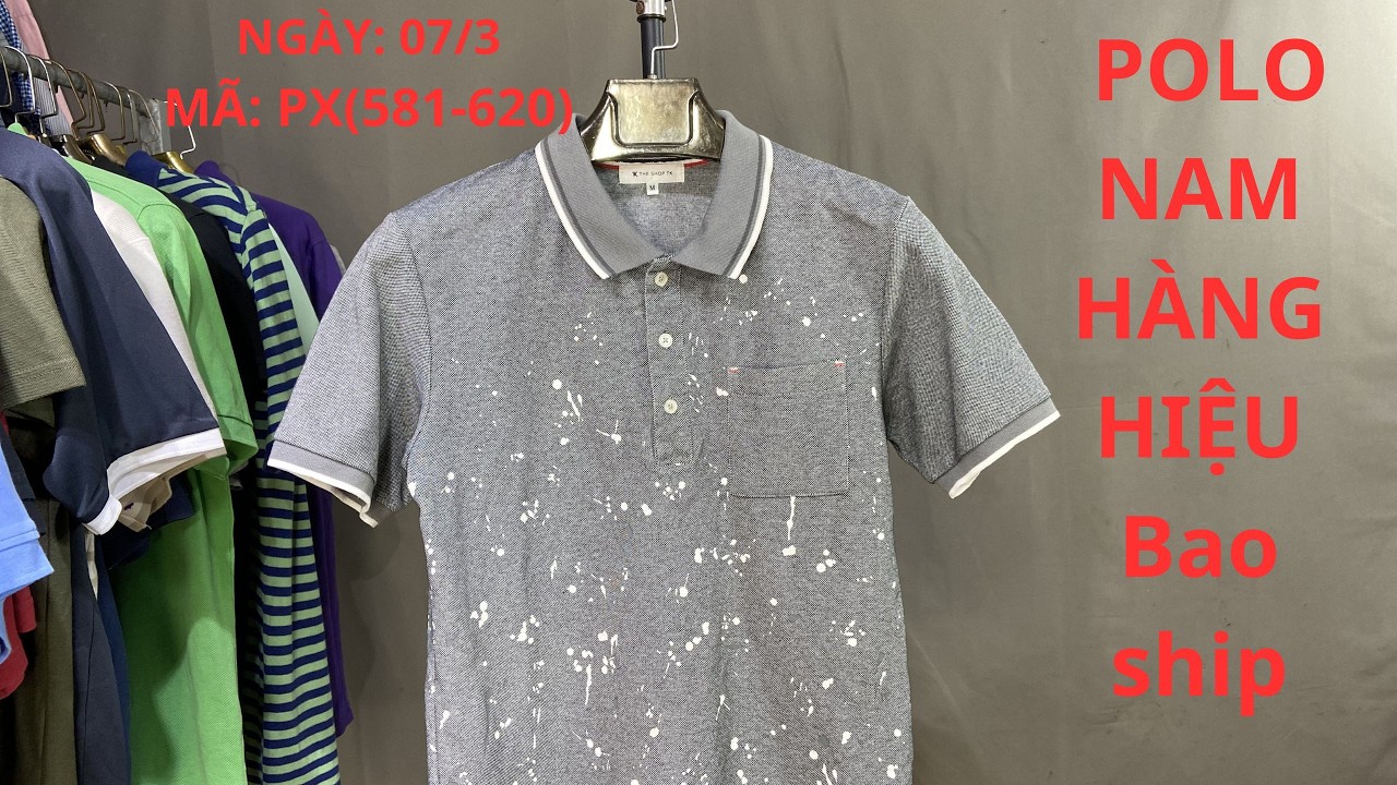 (NGÀY 07/3/2026) Polo Nam HIỆU ADIDAS, DUNLOP, UNIQLO, GU...BAO SHIP | NGHĨA SI TUYỂN