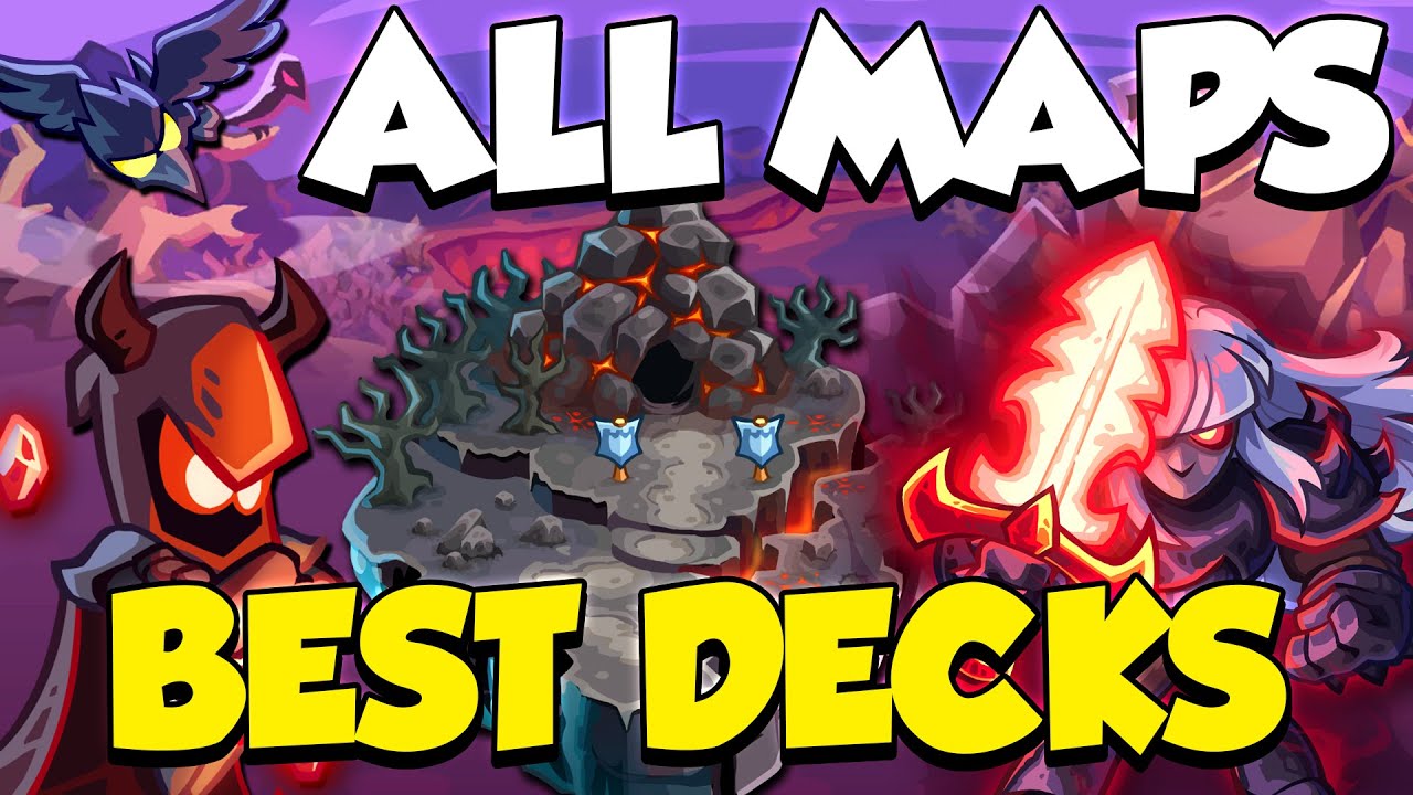 FORSAKEN VALLEY BEST DECKS & ALL MAPS GUIDE In Kingdom Rush Battles