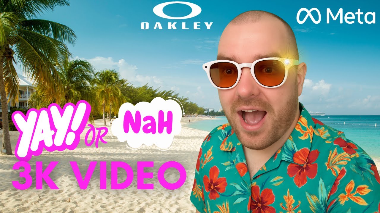 Official Oakley Meta HSTN AI Glasses 3K Video Camera Footage: Is it that much Better?