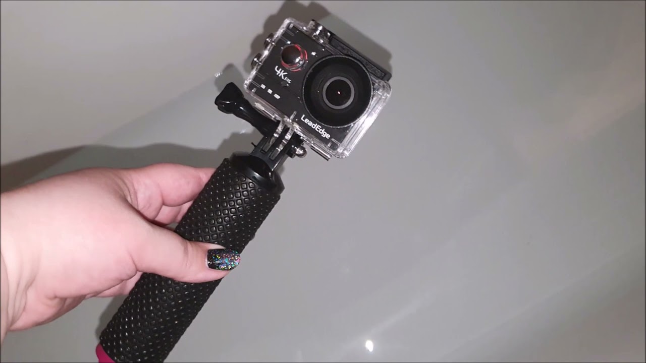 Lead Edge action cam geht baden. Erster Bild- und Wassertest. H&auml;lt sie was sie verspricht?