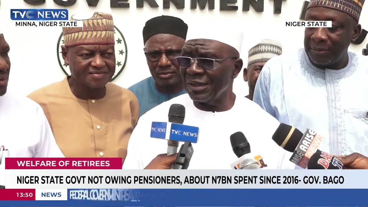 Niger Govt Not Owing Pensioners, About N7BN Spent Since 2016 - Gov Bago