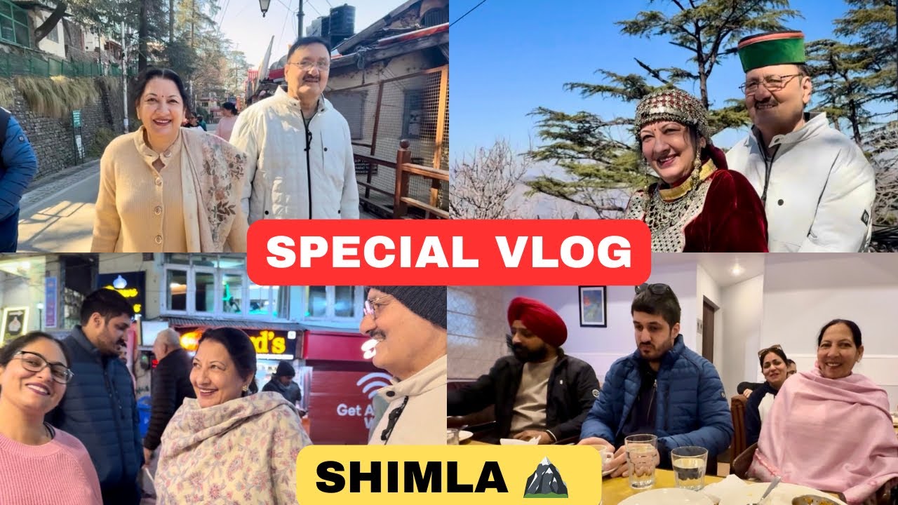 Shimle da tour | ਸ਼ਿਮਲੇ ਦਾ ਟੂਰ | with @mrandmrsbassi246 @bassifamily5226 