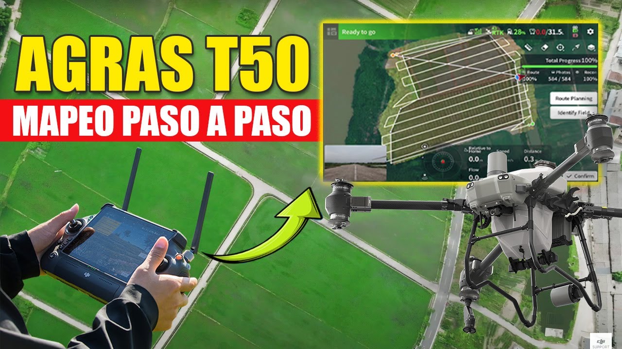 APRENDE a MAPEAR con el Agras T50: Guía Completa [Parte 1]