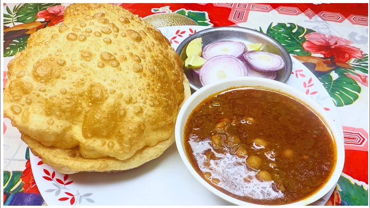 दिल्ली वाले जैसे बिल्कुल फुले फुले छोले भटूरे घर पर बनाना सीखे l Delhi style chhole bhature recipe