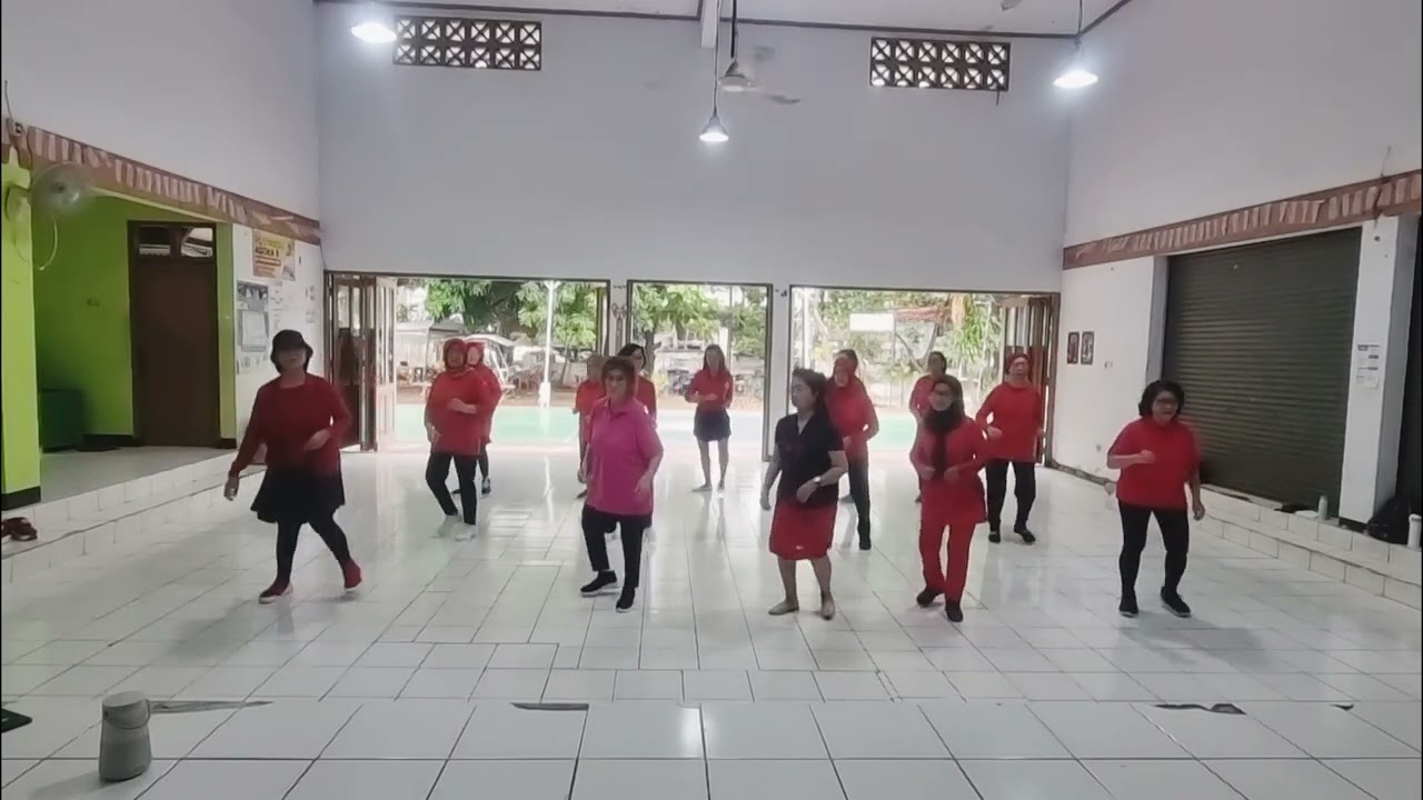 Achy Breaky Heart EZ || Linedance || Chor : Jody Huberty (USA) || By Moms Ceria Ld || Retno's Class