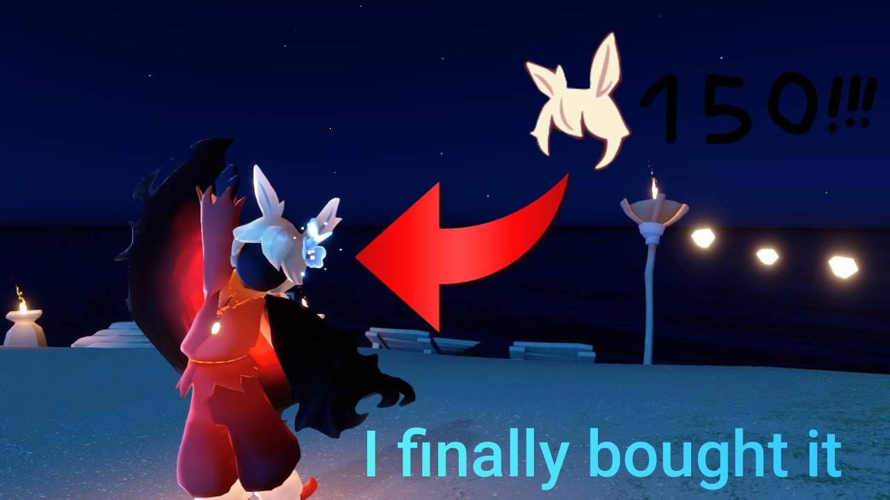UGH SO EXPENSIVE! I finally bought bunny hair.... (Sky Children of the Light)