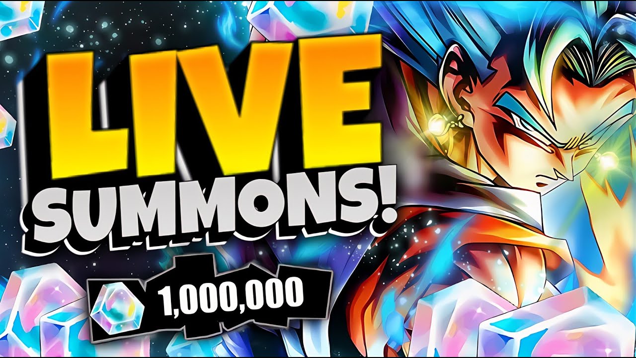 LIVE SUMMONS FOR *ULTRA* VEGITO BLUE! (Dragon Ball LEGENDS)