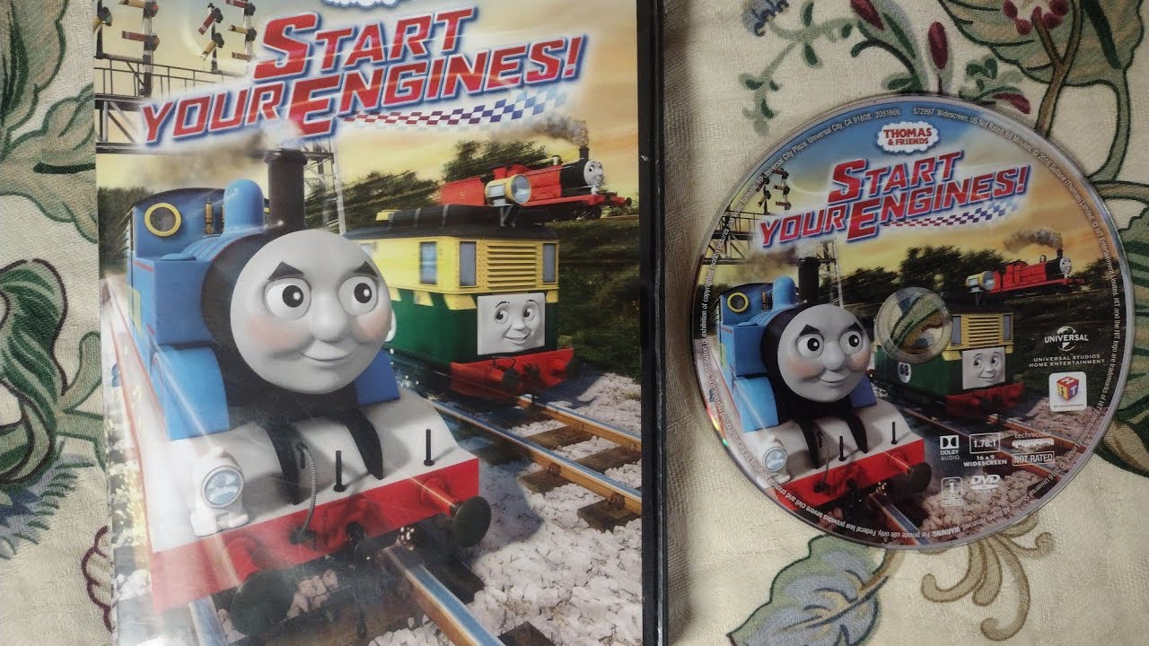 Opening & Closing to Thomas and Friends: Start Your Engines 2016 DVD
