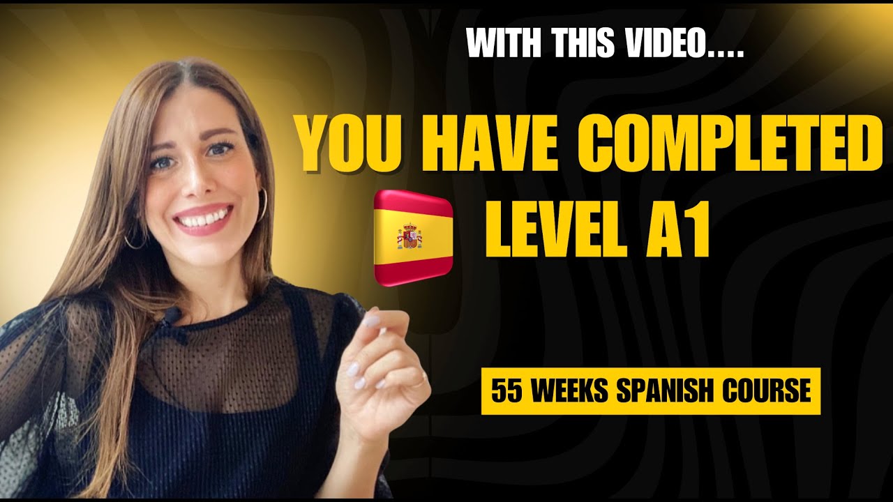 “You’ve officially beaten Level A1 Spanish” #aprenderespañol #languagelearning #español #espanhol