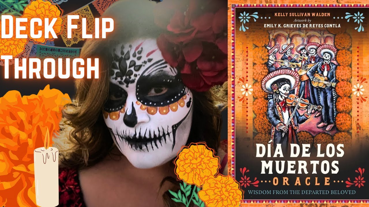 Dia De Los Muertos Oracle Deck Flip Through