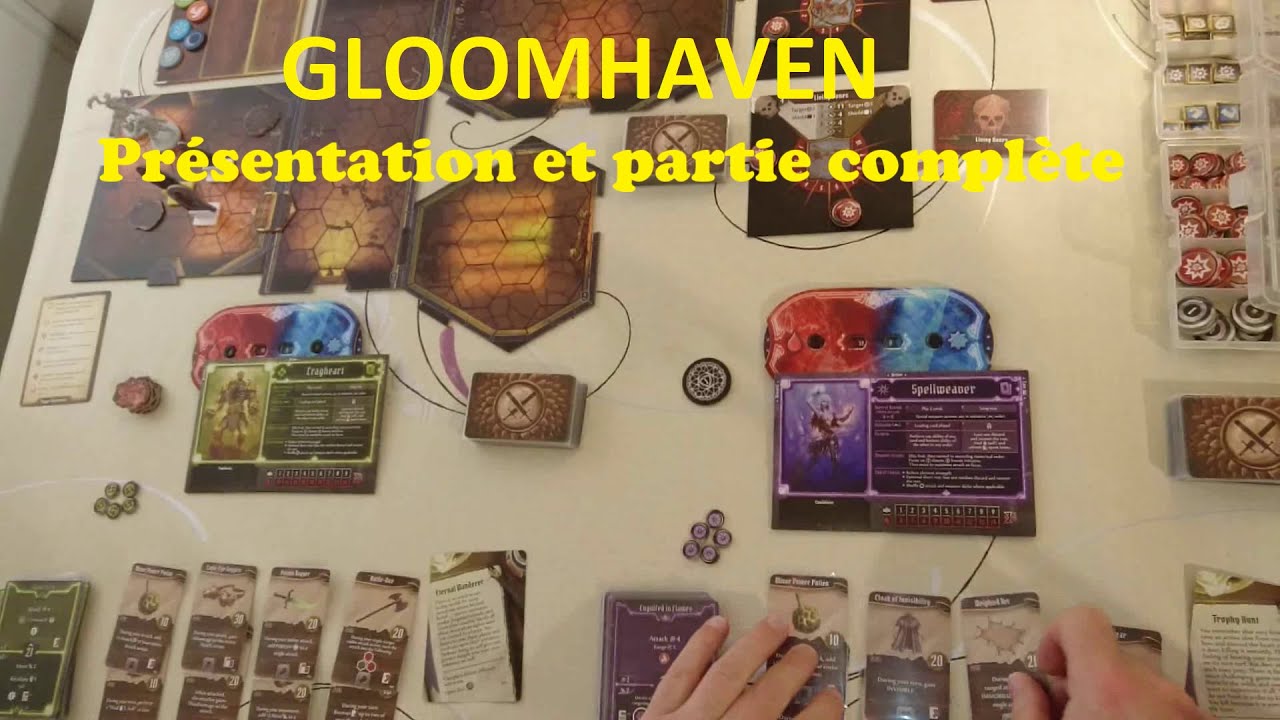 GLOOMHAVEN (1/4) - Présentation et partie solo (1 : mise en place)