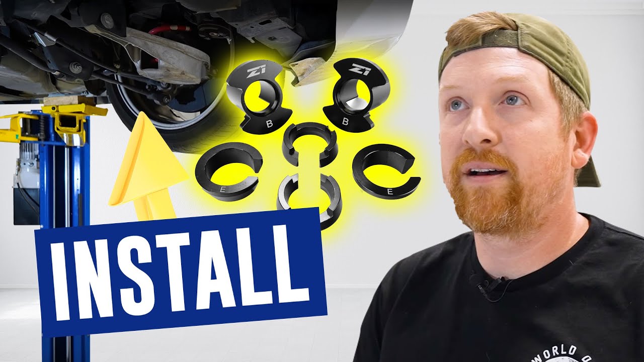 Z1 370Z Aluminum Subframe Bushing Collars Install