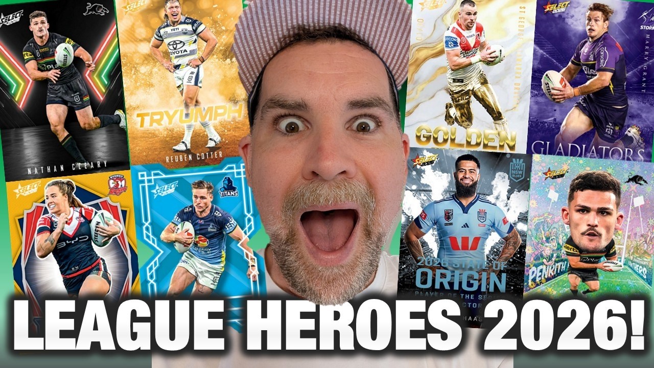 Выберите героев лиги NRL 2026 года | Подробный анализ Scorey новой эры коллекционных карточек по ...