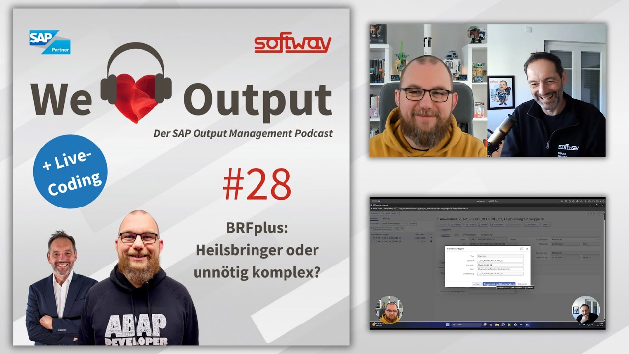 BRFplus: Heilsbringer oder unnötig komplex? | Folge 28 | We ♥️ Output Podcast