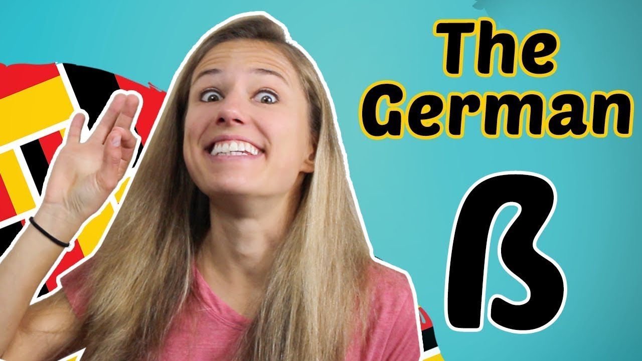 GERMAN PRONUNCIATION 10: The special letter &szlig; (sharp s) 😊😊😊