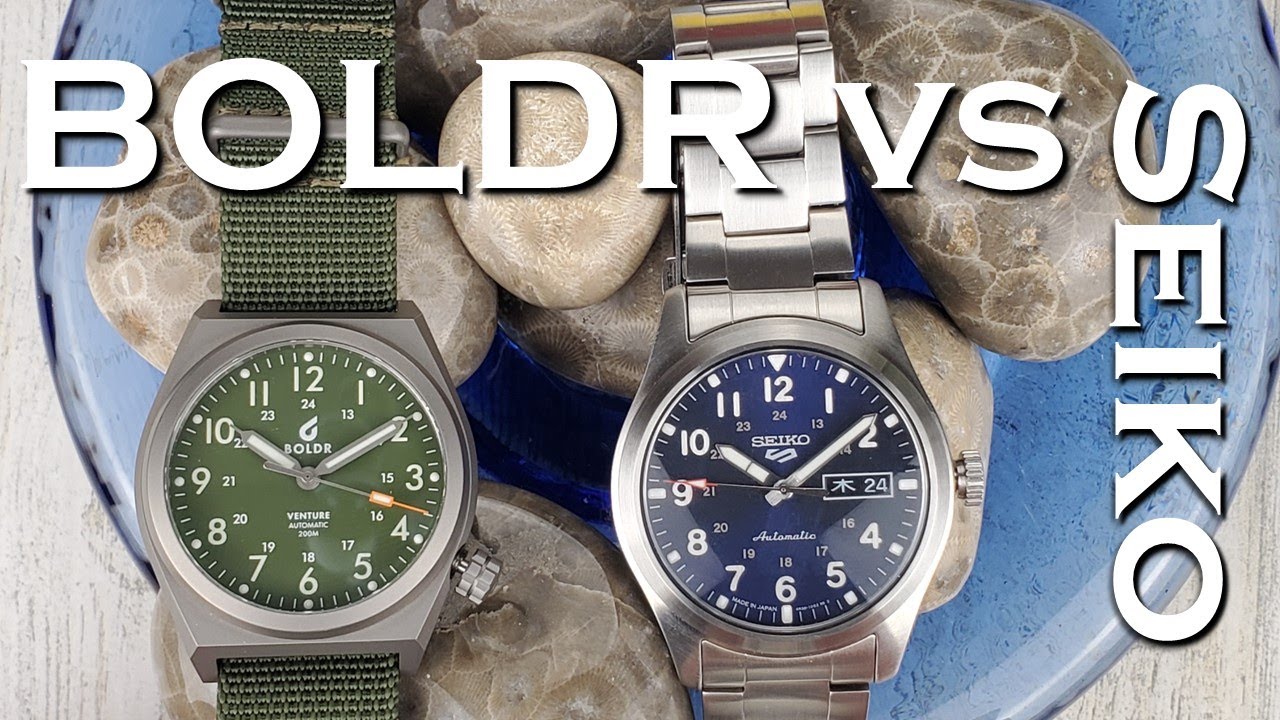 BOLDR Venture vs Seiko SBSA113 / SRPG29