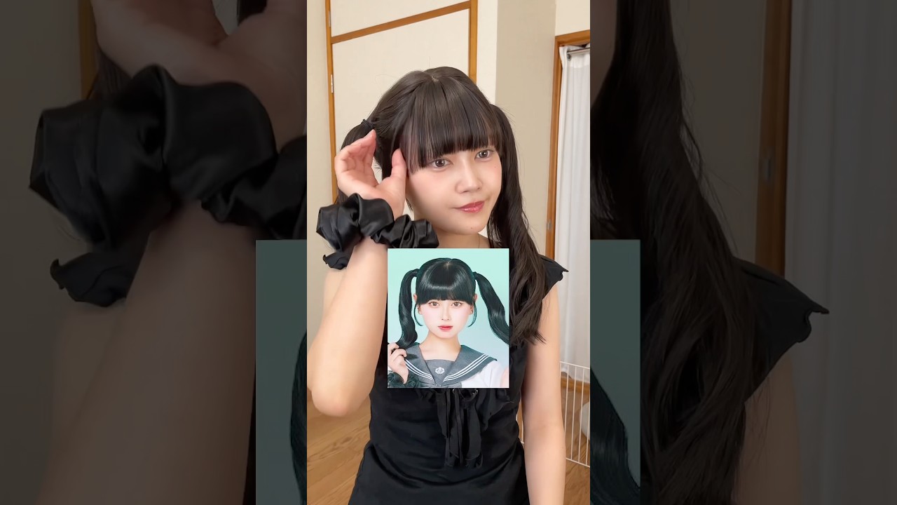 おひなさまになりたくて👩&zwj;❤️&zwj;👨 #今日好き #ハロン編 #ウィッグ