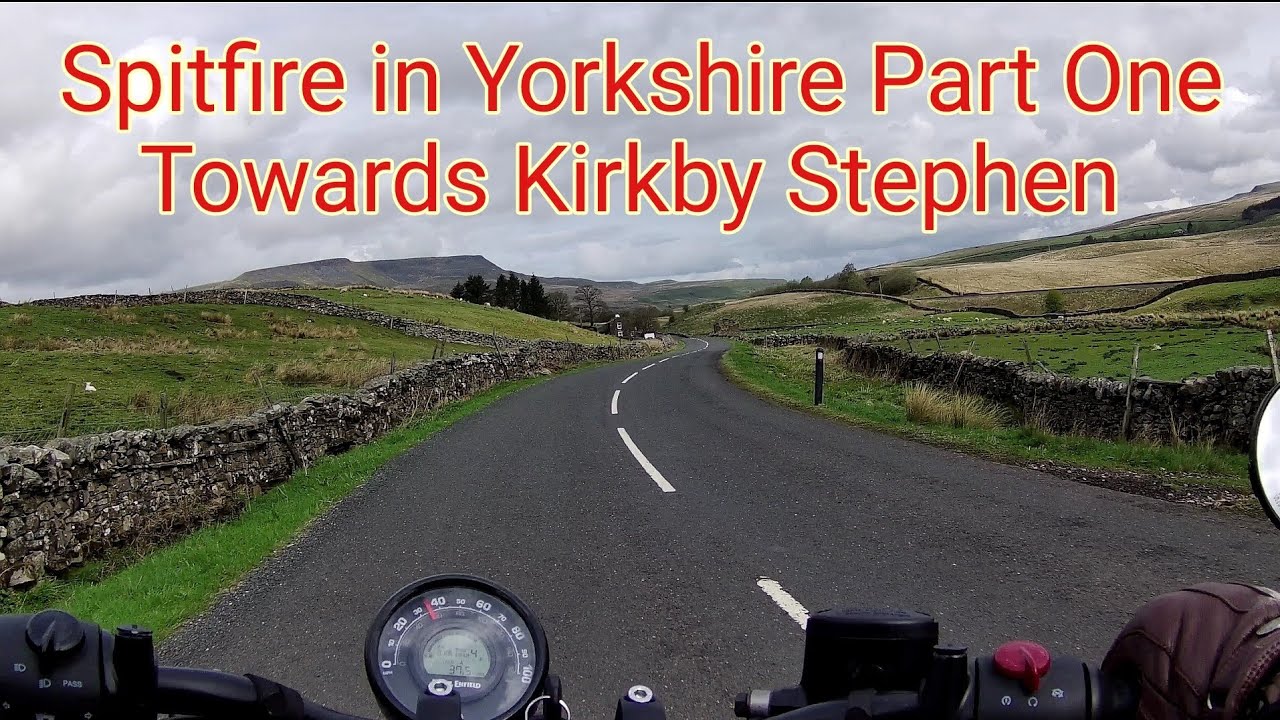 Spitfire in Yorkshire - Towards Kirkby Stephen.