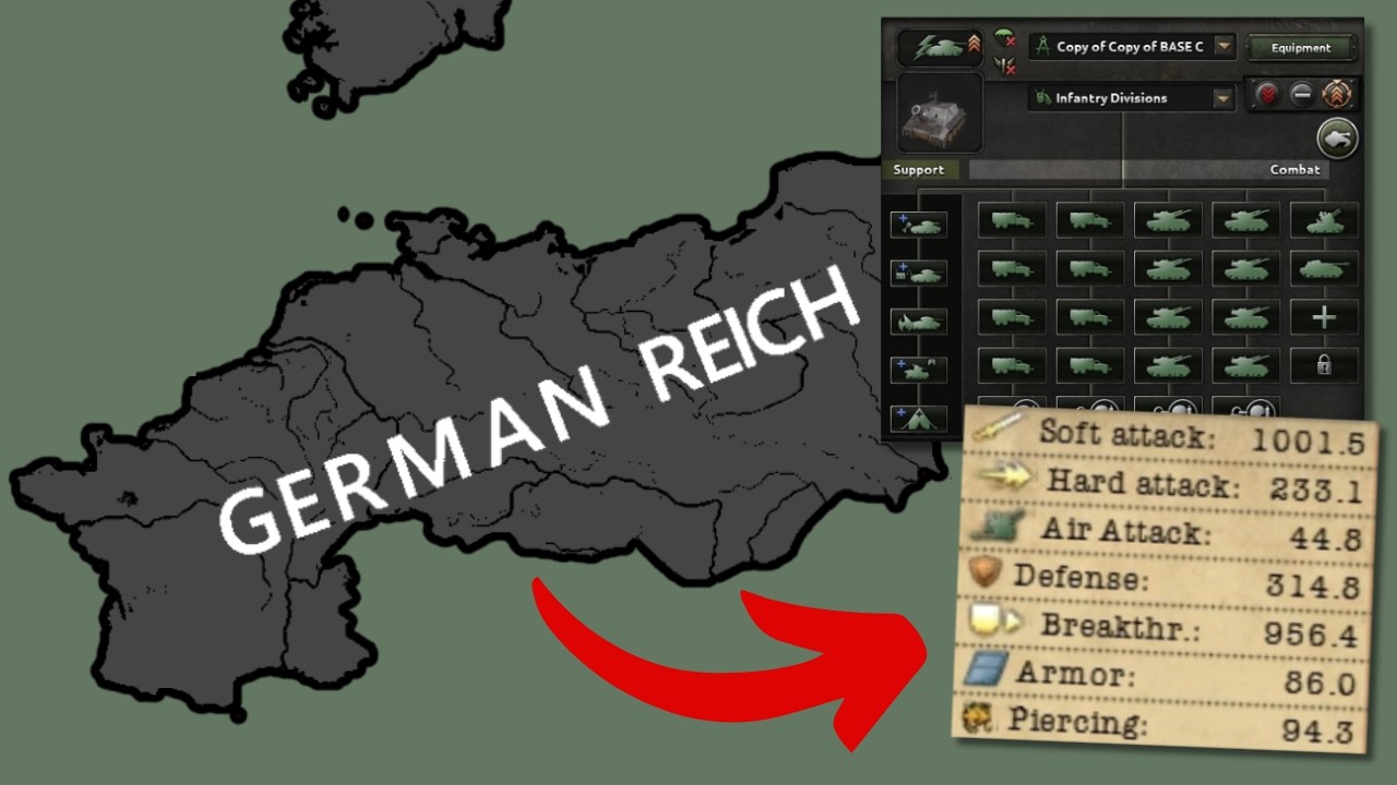 Лучшая танковая дивизия в Hoi4 NCNS