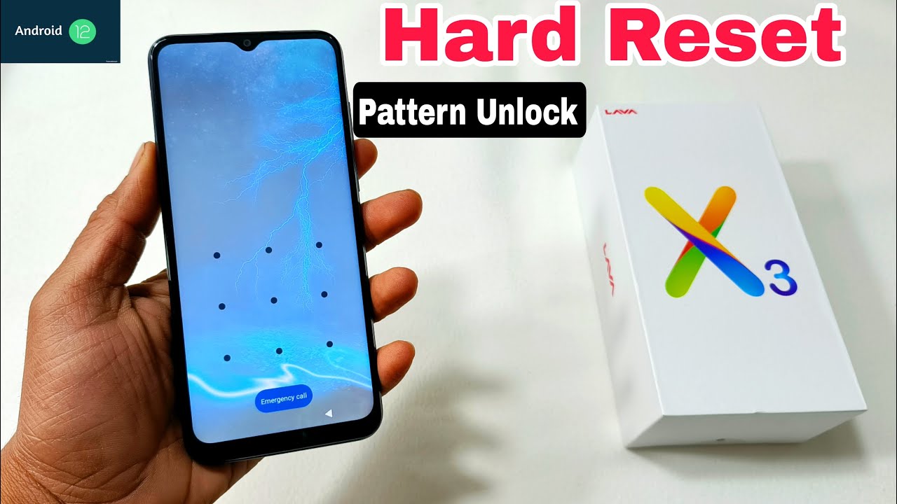 Lava X3 Hard Reset | Lava X3 (LZG404) Pattern Unlock Without Pc