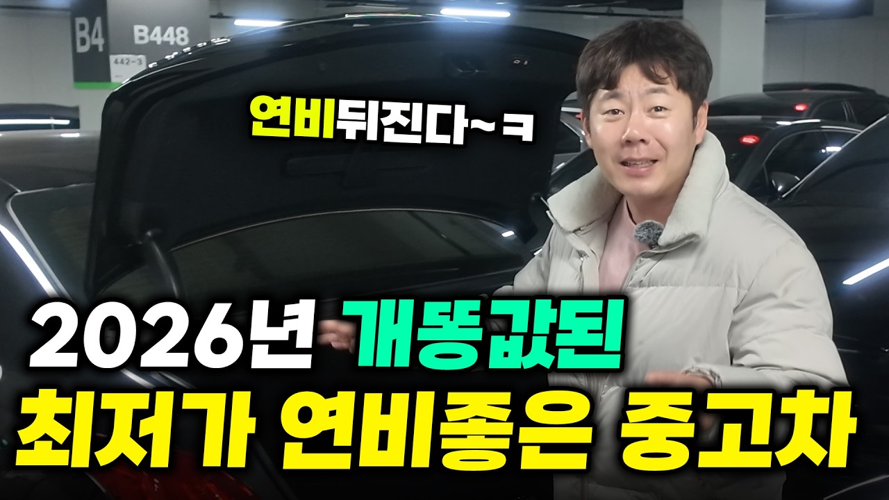 전쟁중 테슬라 안부러운 최강의 가성비!! 연비좋은 하이브리드 중고차!! 캬~~