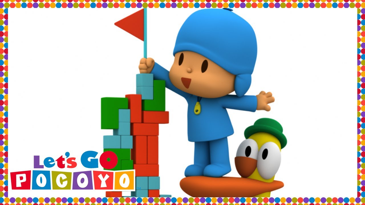 🗼 POCOYÓ en ESPAÑOL - La gran torre [ Let's Go 3x17 ] | CARICATURAS y DIBUJOS ANIMADOS para niños