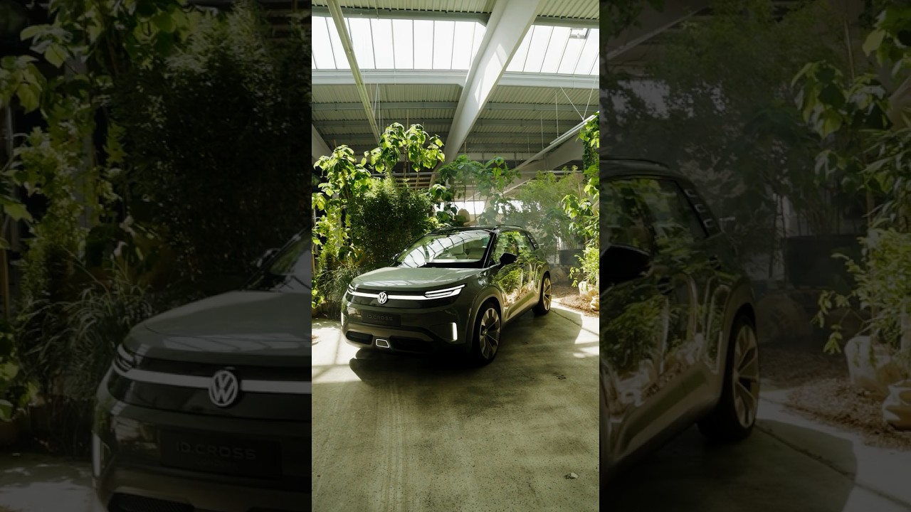 The ID. CROSS Concept: Rethinking small, making electric mobility more accessible. 100% Volkswagen.