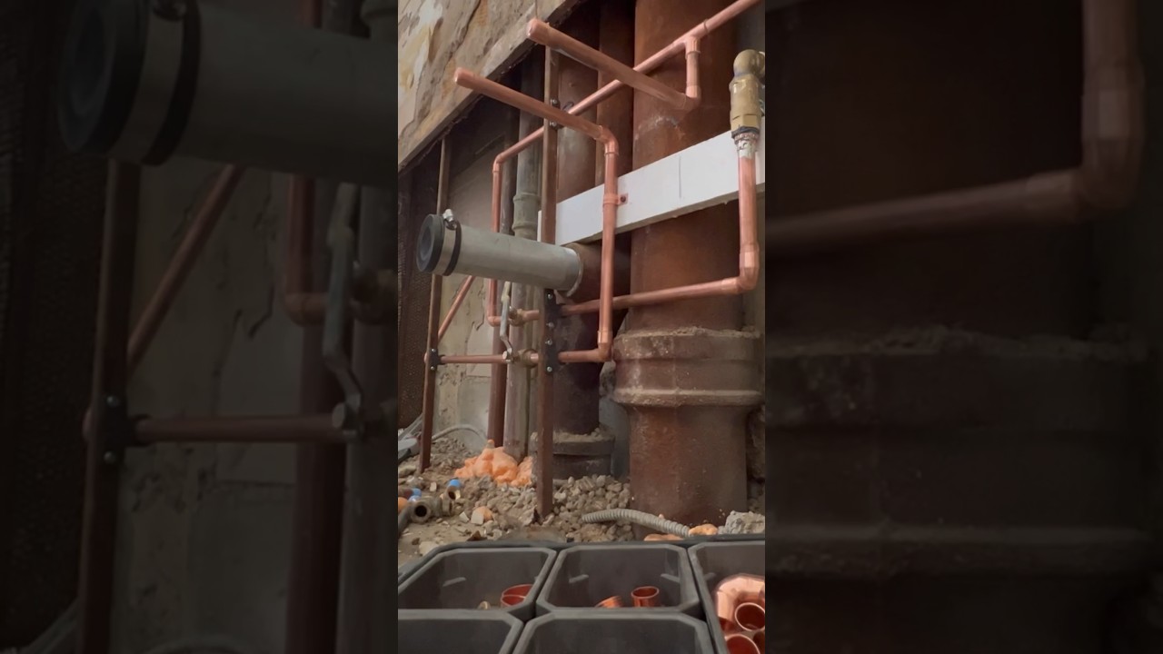 The stages of a plumbing renovation in NYC 