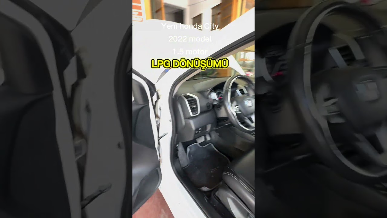 Honda City 2022 model #BRC LPG D&Ouml;N&Uuml;Ş&Uuml;M&Uuml; #afrayarı